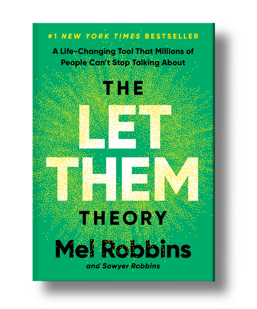 The Let Them Theory by Mel Robbins Book Cover
