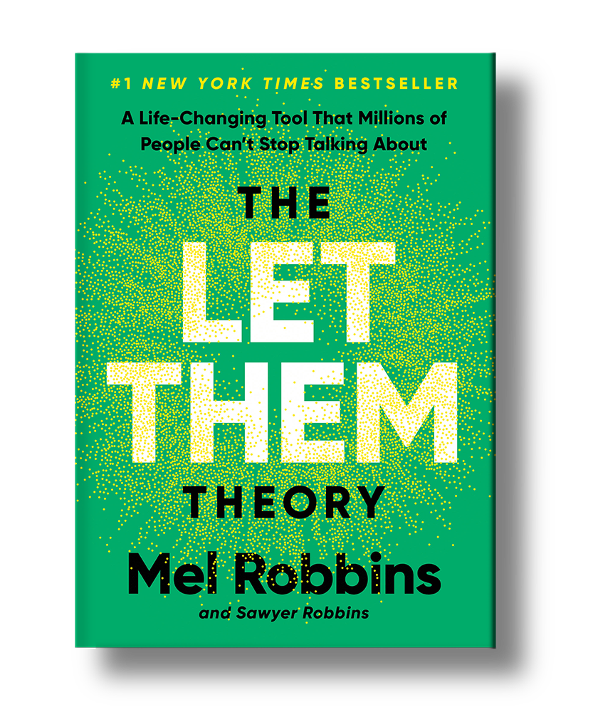 The Let Them Theory by Mel Robbins Book Cover